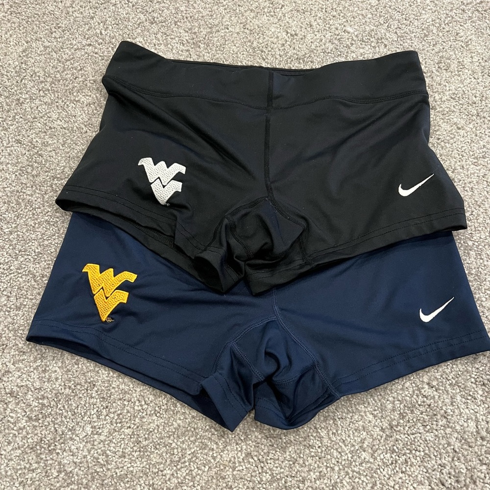 Nike Dri-Fit West Virginia 2 pack shorts: small